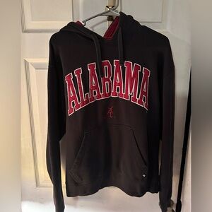Alabama Crimson Tide  Mens Hoodie Sweatshirt Pullover Sweater Black Sz Med